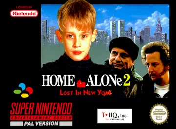 Home Alone 2 - Lost in New York (Europe) box cover front